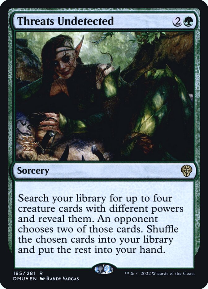 Threats Undetected card front