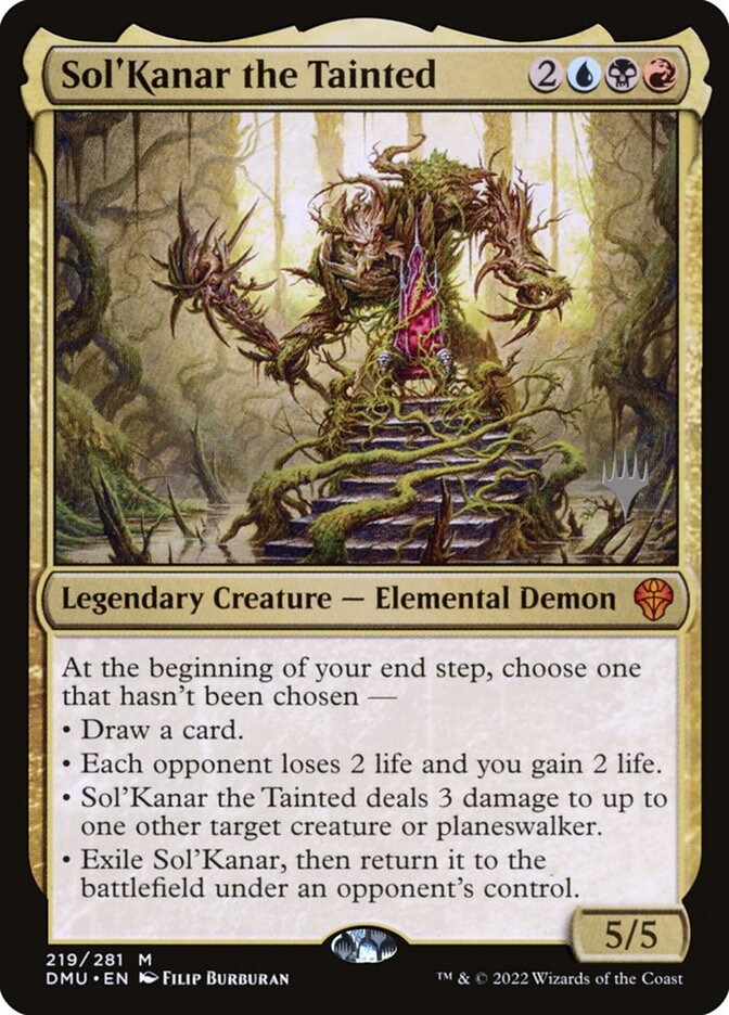Sol'Kanar the Tainted card front