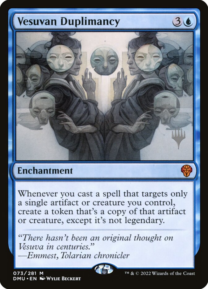 Vesuvan Duplimancy card front