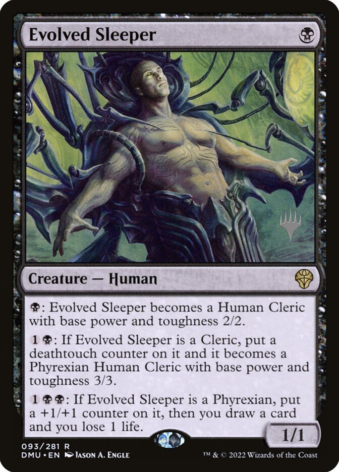 Evolved Sleeper card front