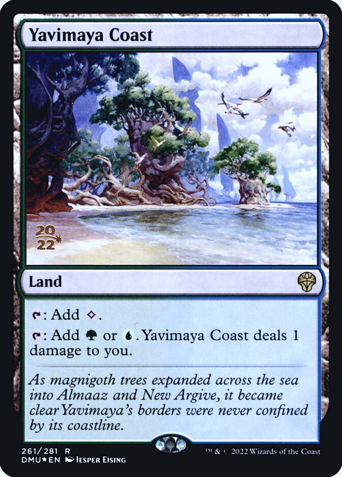 Yavimaya Coast card front