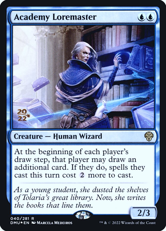 Academy Loremaster card front
