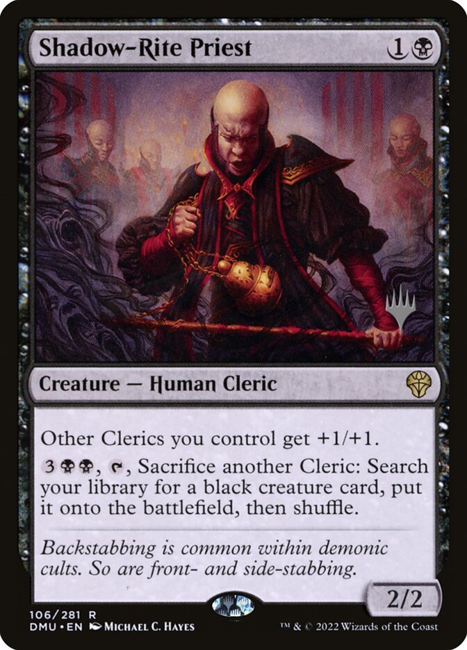 Shadow-Rite Priest card front