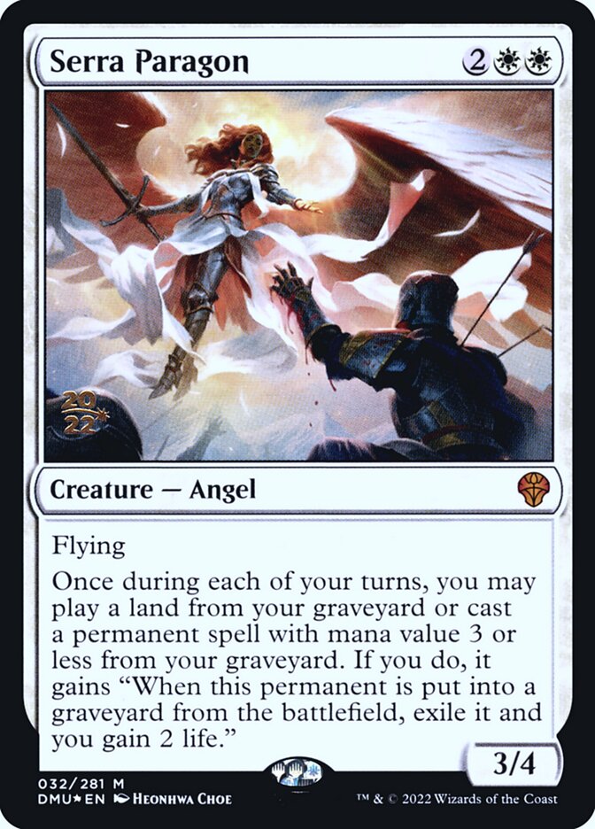 Serra Paragon card front
