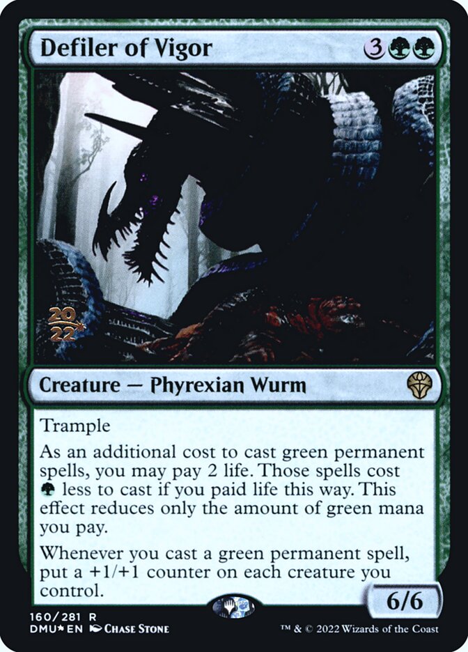 Defiler of Vigor card front