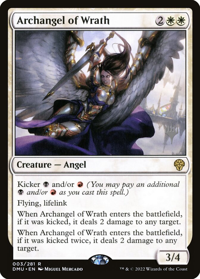 Archangel of Wrath card front