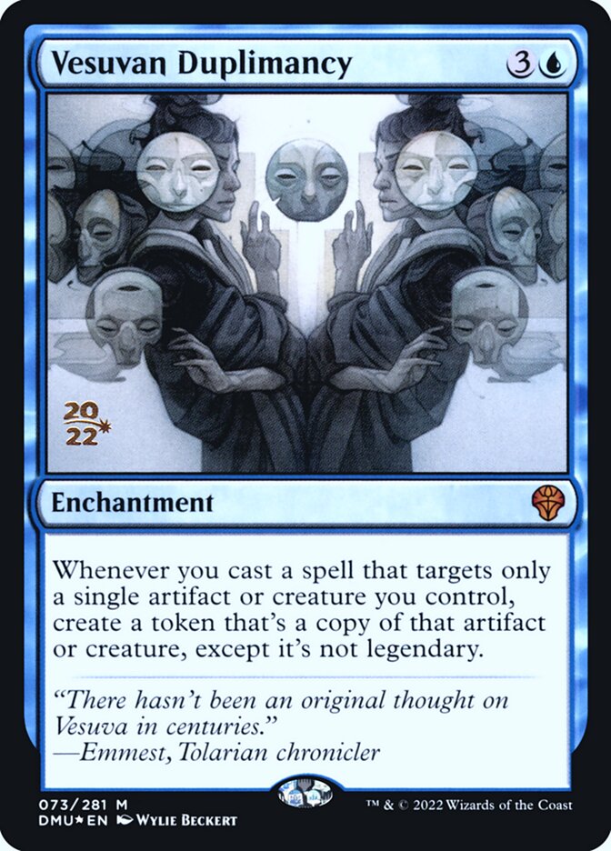 Vesuvan Duplimancy card front