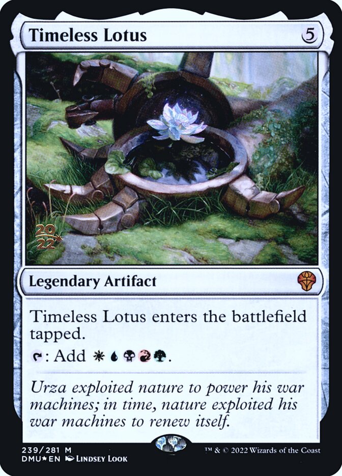 Timeless Lotus card front