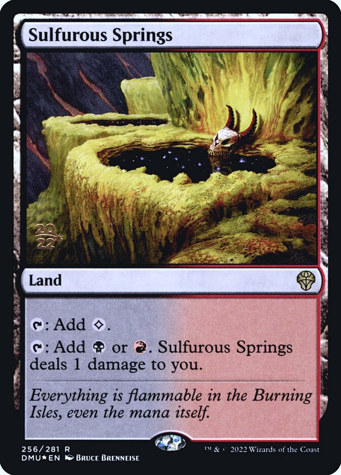 Sulfurous Springs card front