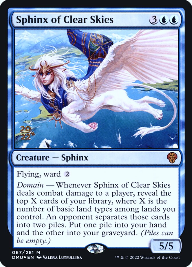 Sphinx of Clear Skies card front
