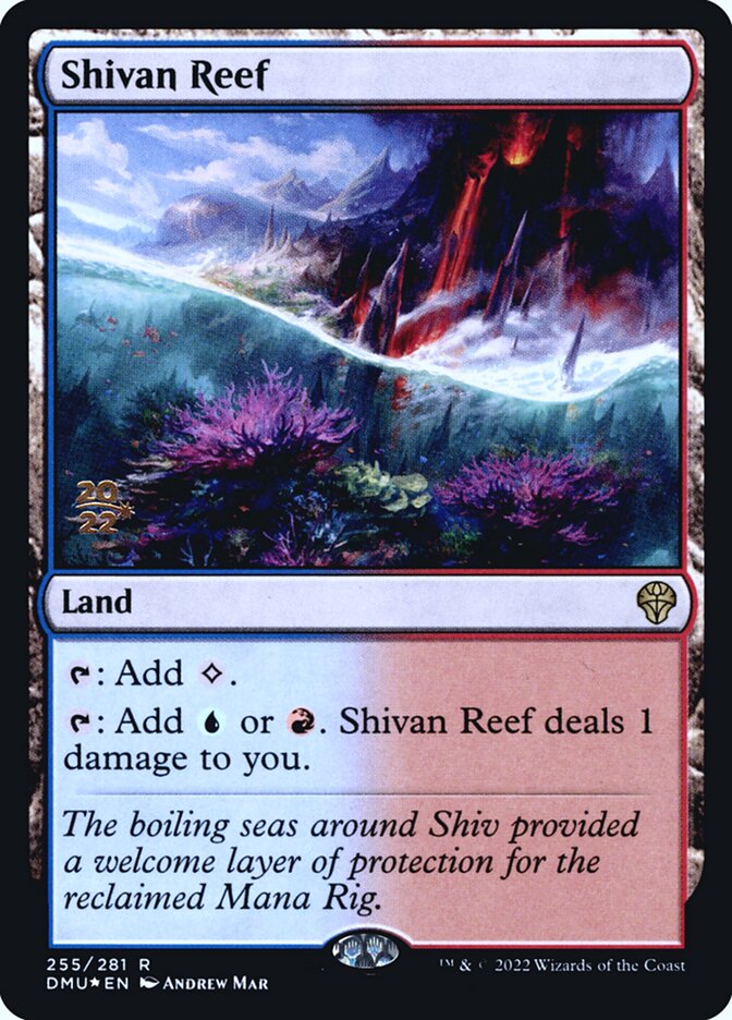 Shivan Reef card front