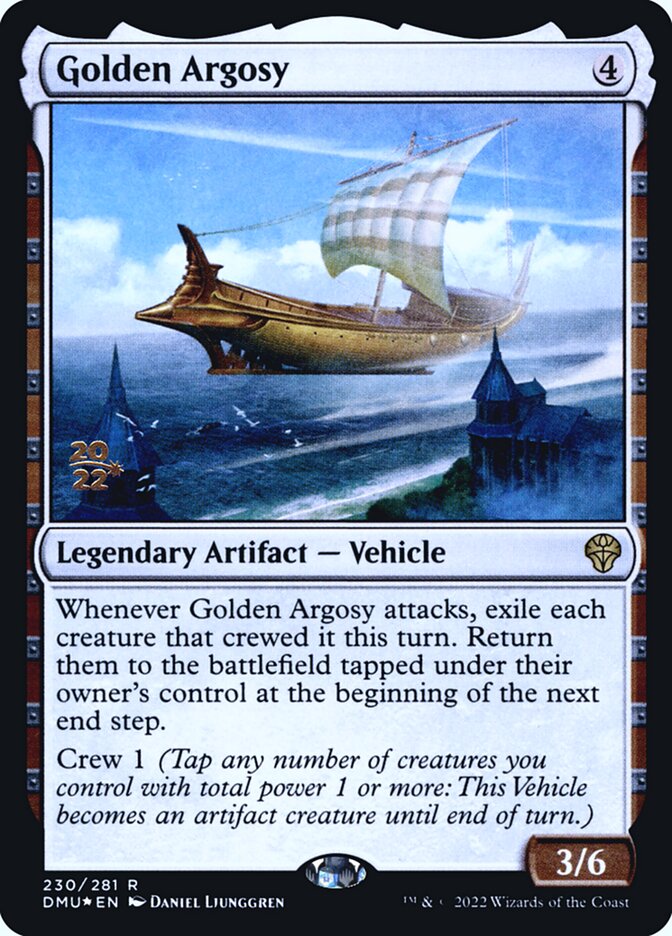 Golden Argosy card front