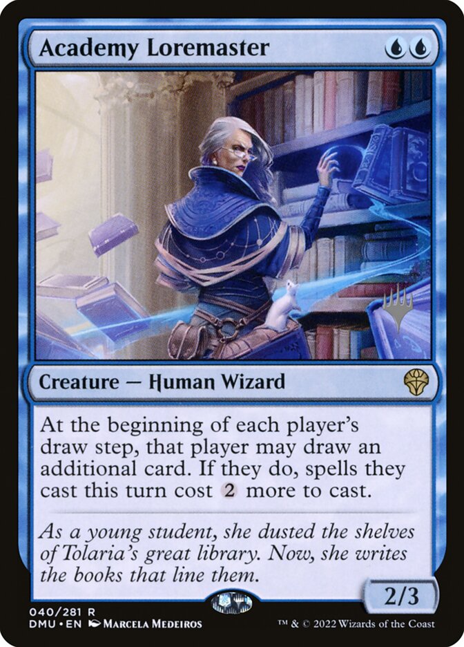 Academy Loremaster card front