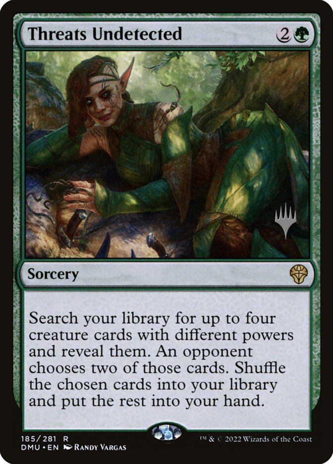 Threats Undetected card front