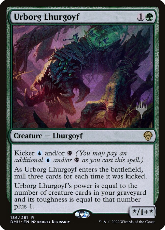 Urborg Lhurgoyf card front
