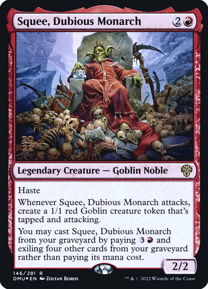 Squee, Dubious Monarch card front