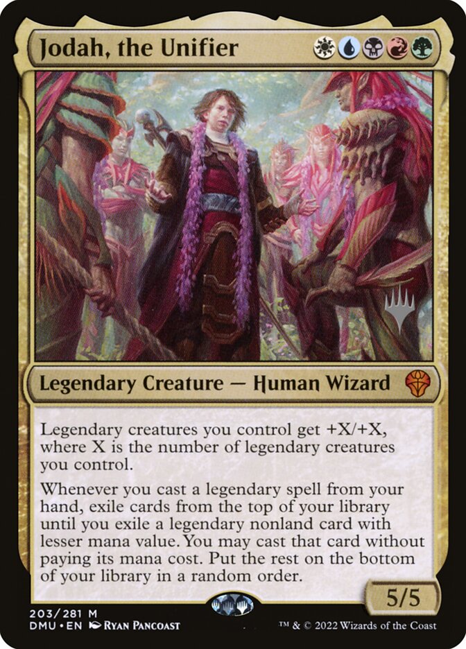 Jodah, the Unifier card front