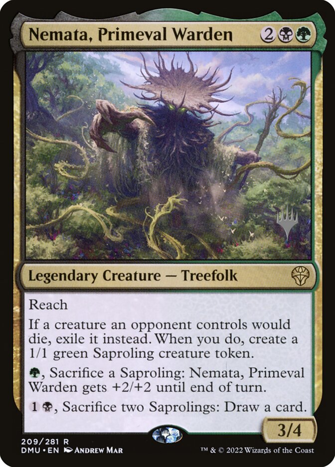 Nemata, Primeval Warden card front