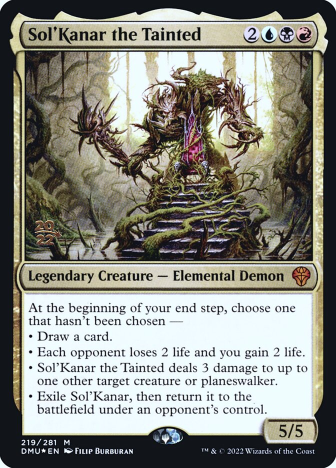 Sol'Kanar the Tainted card front