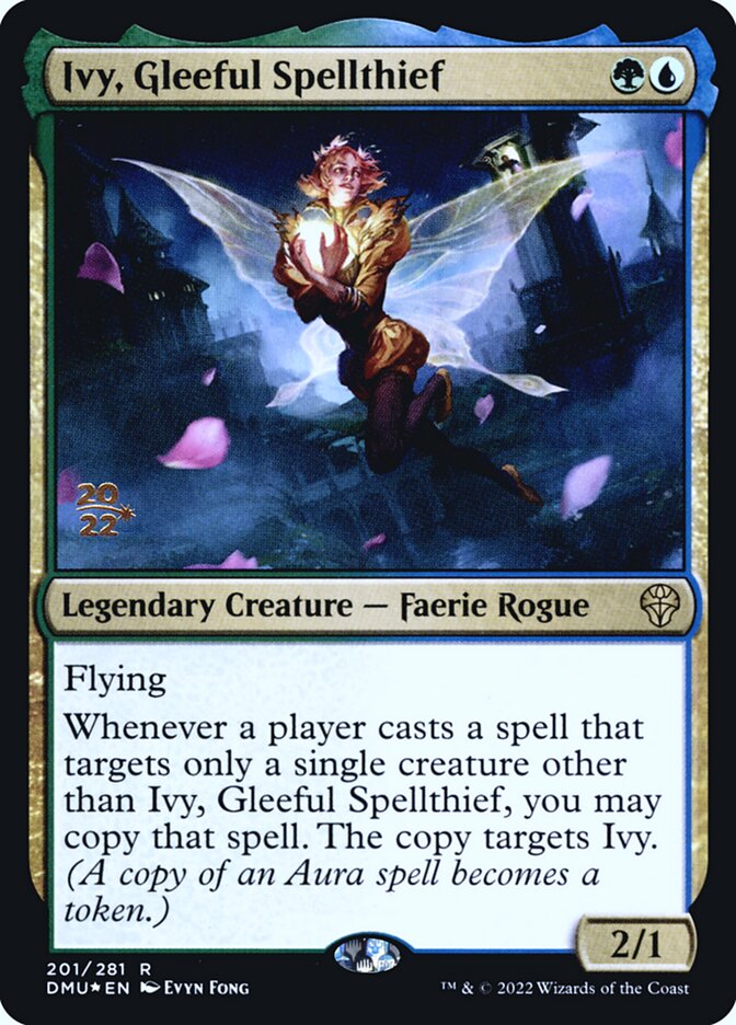 Ivy, Gleeful Spellthief card front