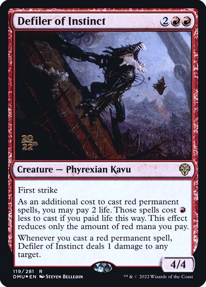 Defiler of Instinct card front