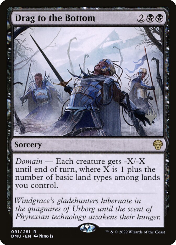 Drag to the Bottom card front