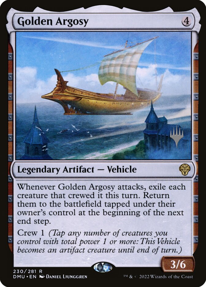 Golden Argosy card front