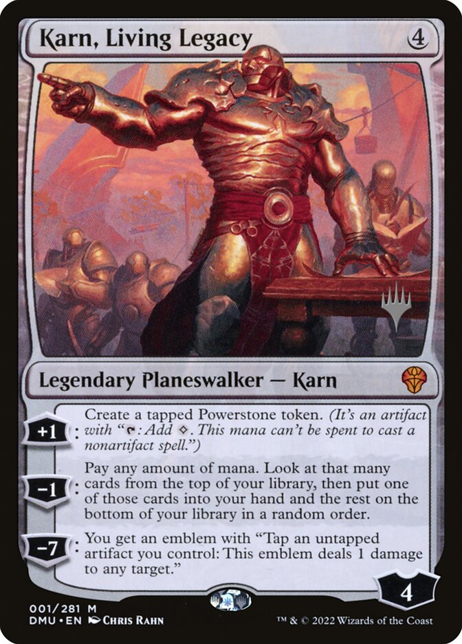 Karn, Living Legacy card front