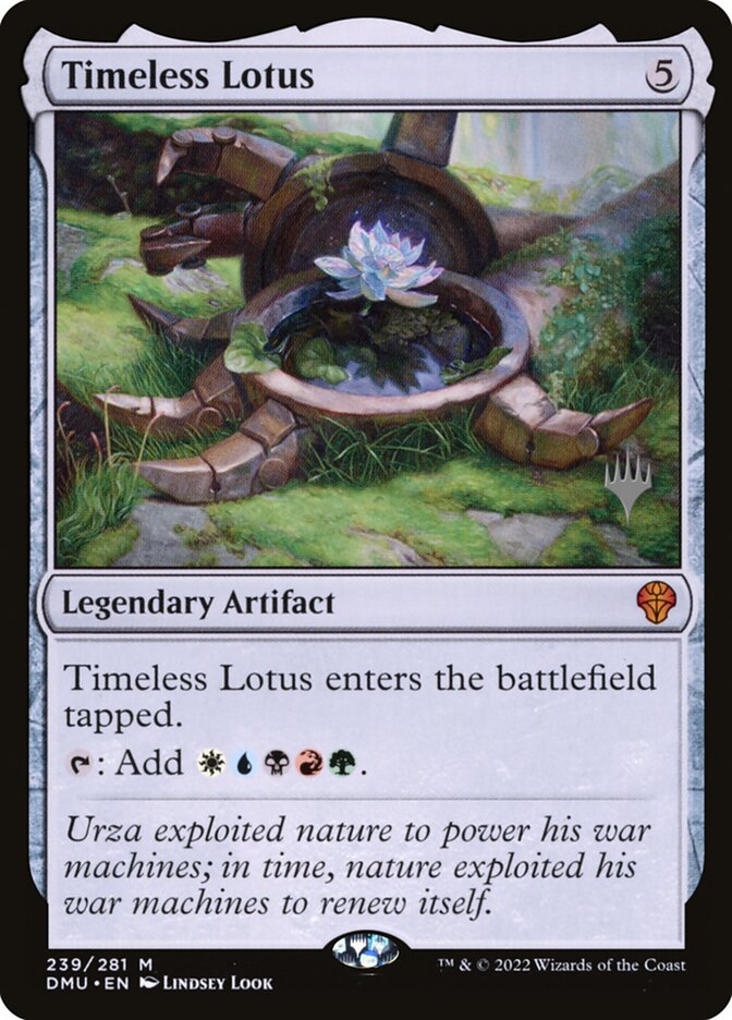 Timeless Lotus card front