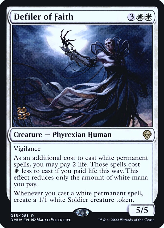 Defiler of Faith card front