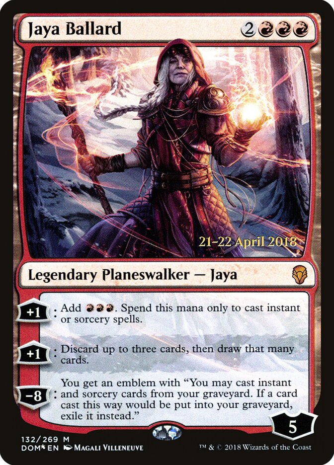 Jaya Ballard card front