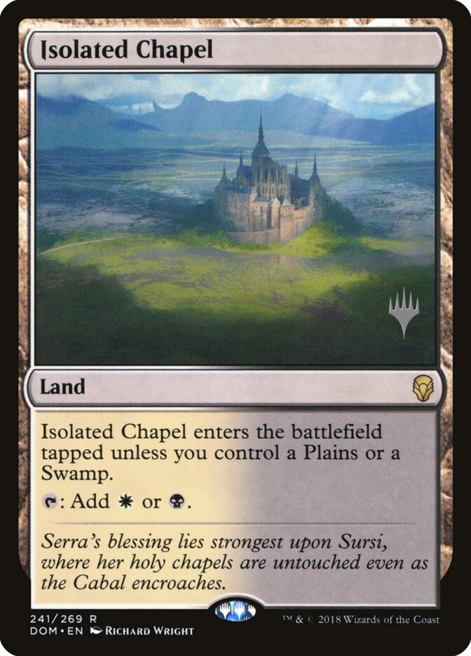 Isolated Chapel card front