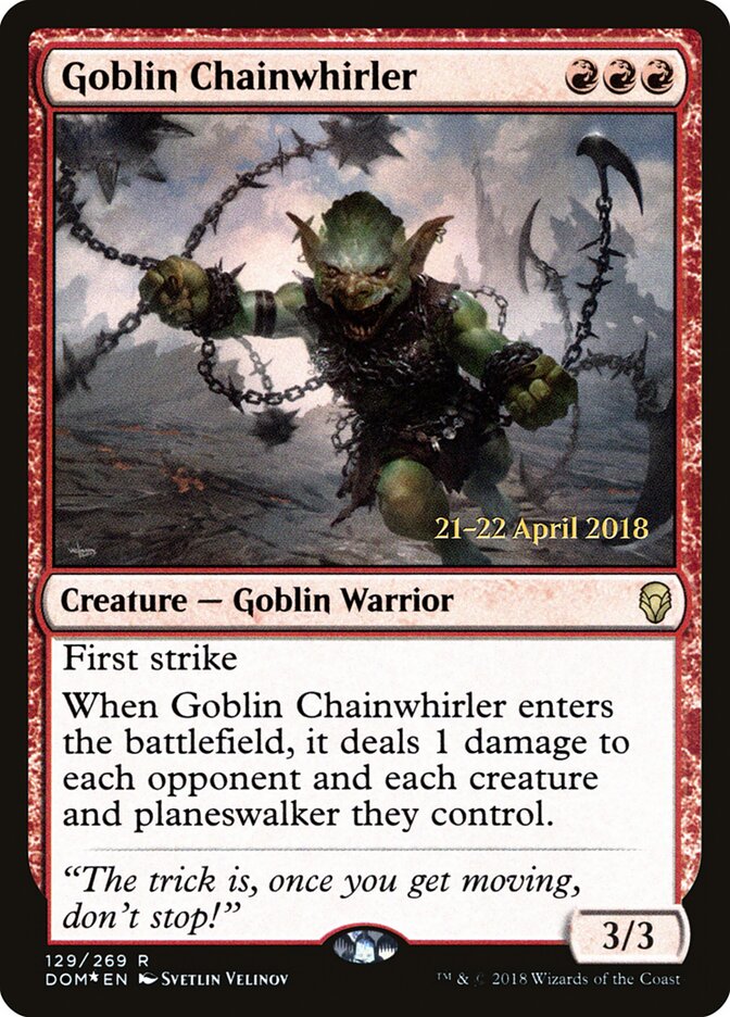Goblin Chainwhirler card front