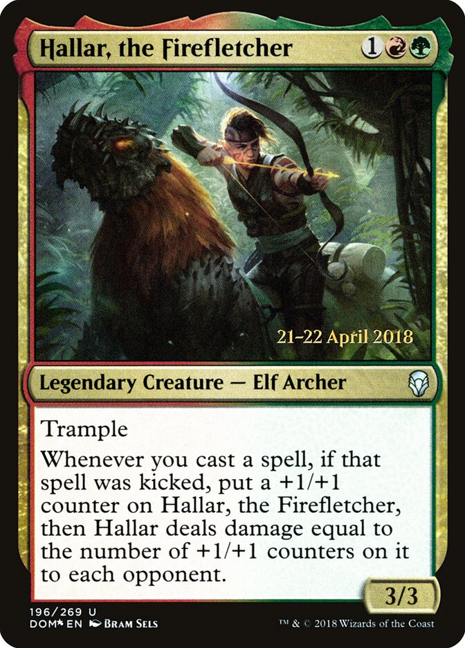 Hallar, the Firefletcher card front