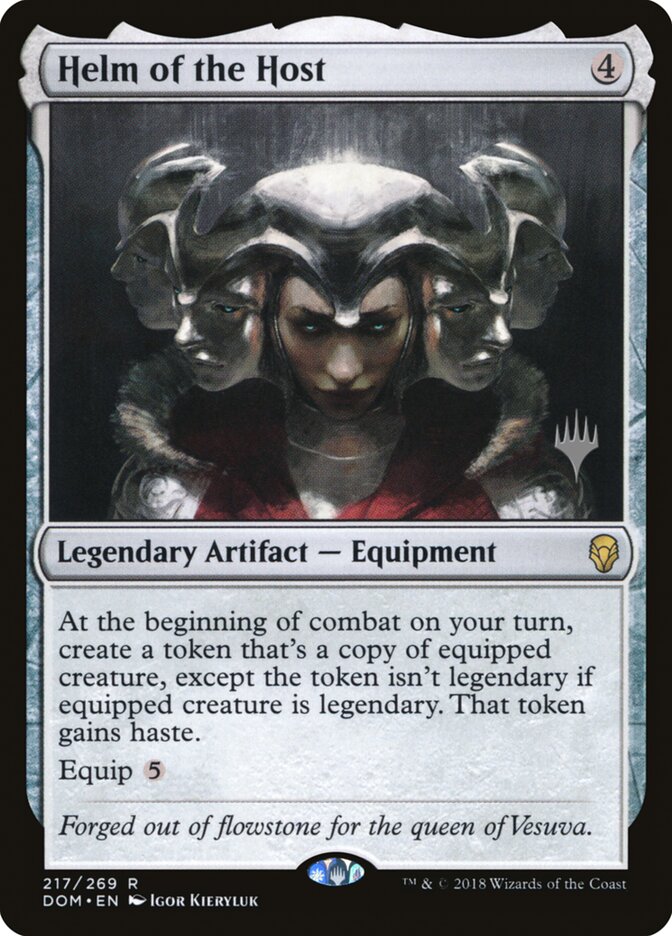 Helm of the Host card front