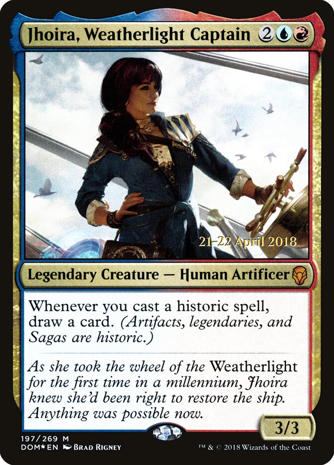 Jhoira, Weatherlight Captain card front
