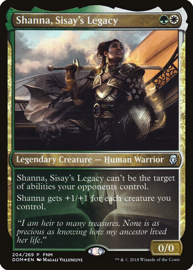 Shanna, Sisay's Legacy card front