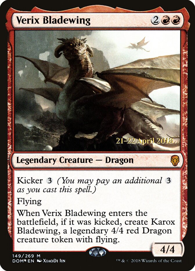 Verix Bladewing card front