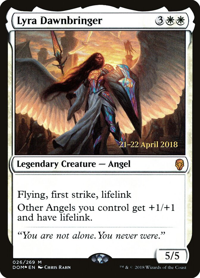 Lyra Dawnbringer card front