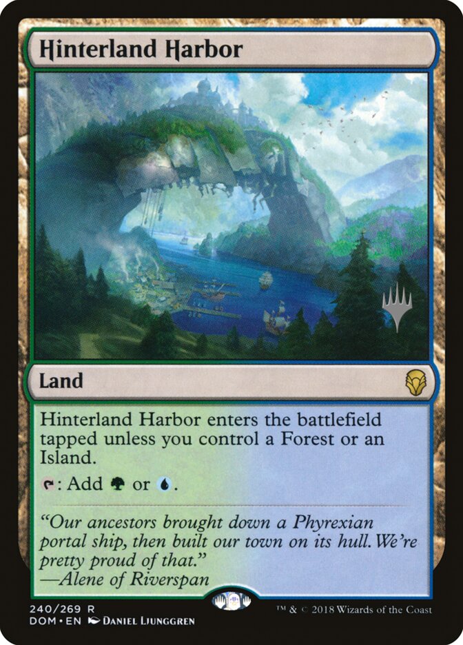 Hinterland Harbor card front