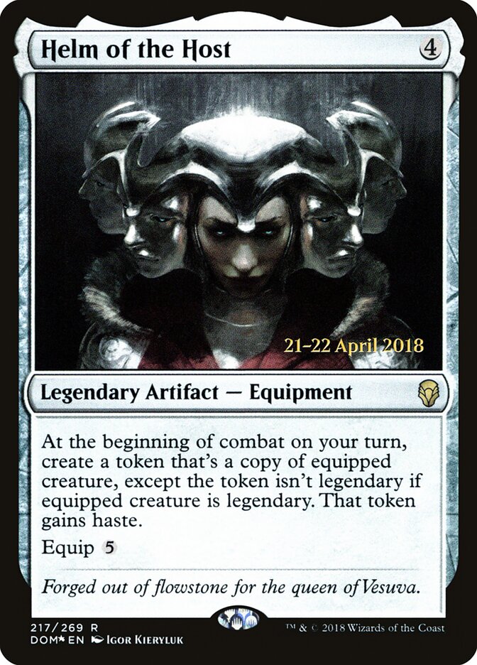 Helm of the Host card front