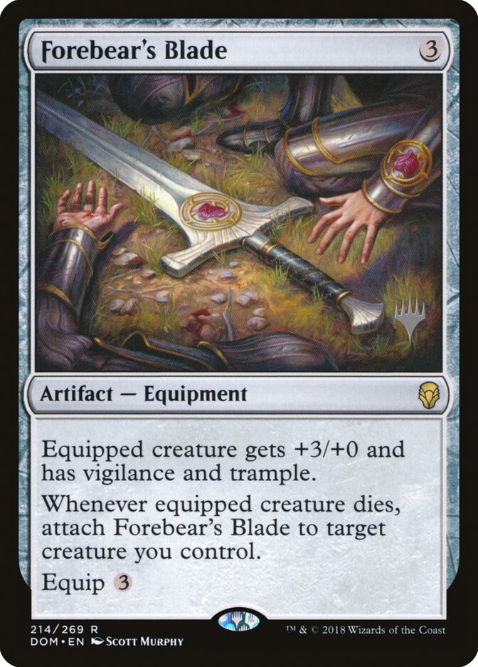 Forebear's Blade card front