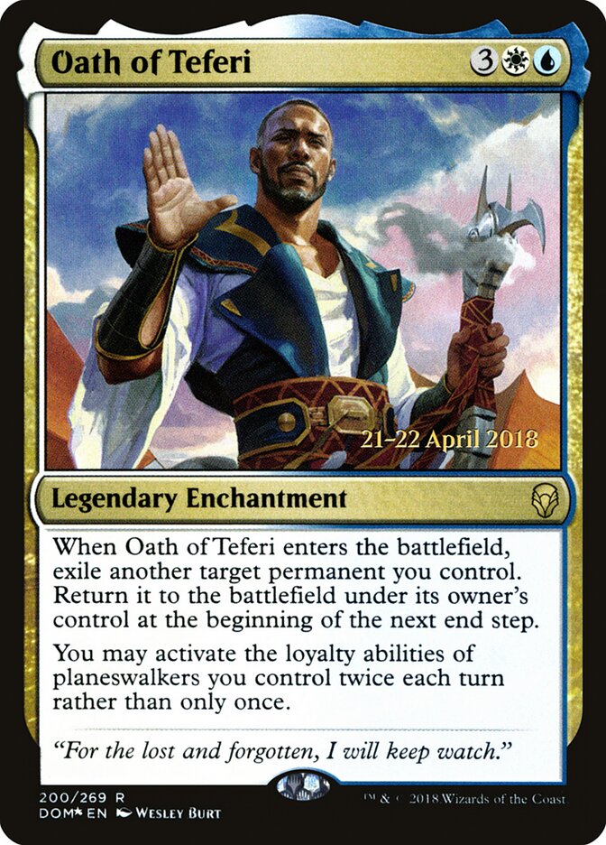 Oath of Teferi card front