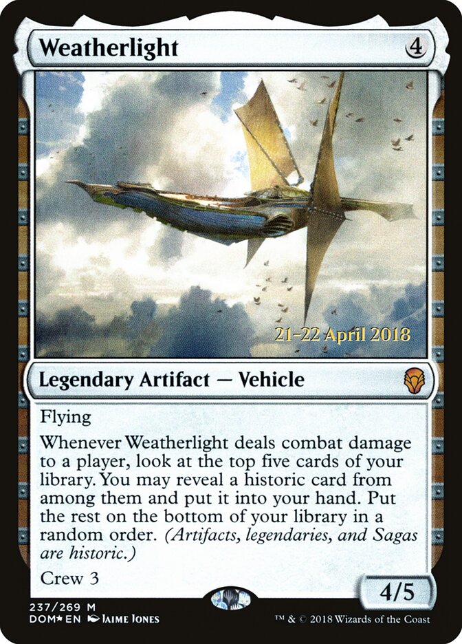 Weatherlight card front