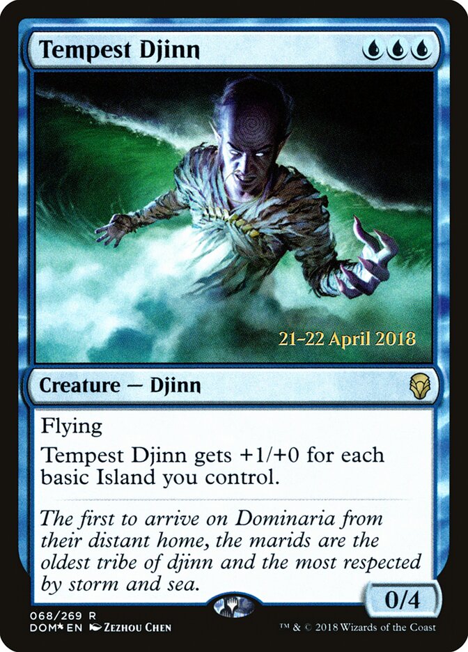 Tempest Djinn card front