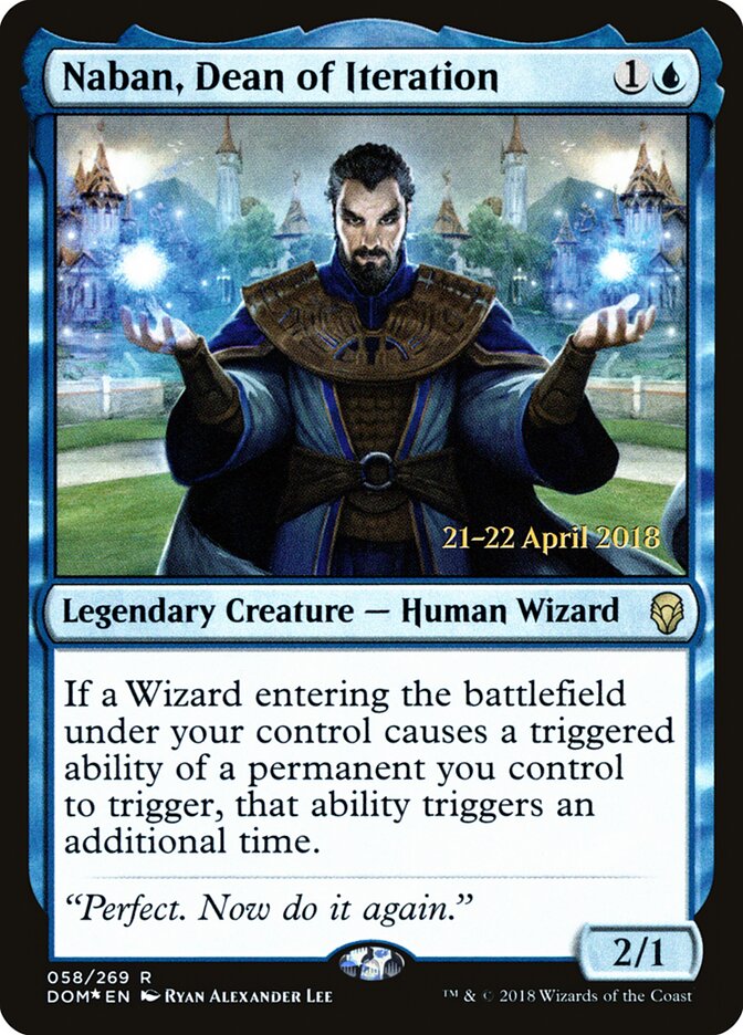 Naban, Dean of Iteration card front