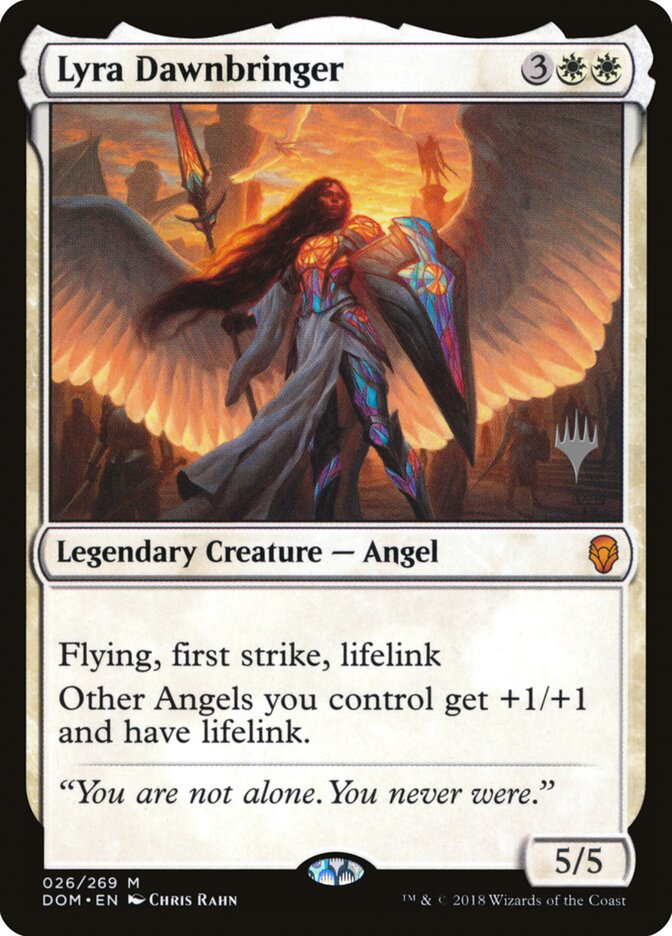 Lyra Dawnbringer card front