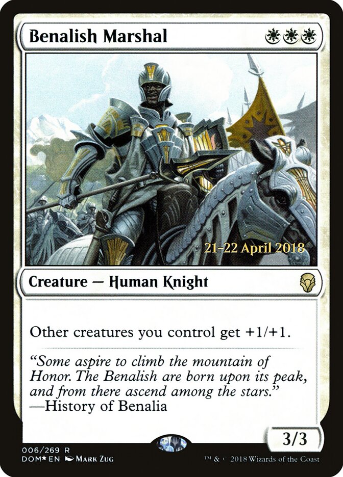 Benalish Marshal card front