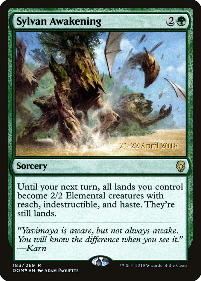 Sylvan Awakening card front
