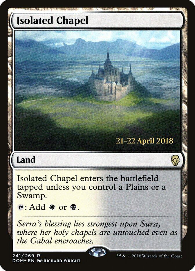 Isolated Chapel card front